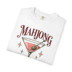 Mahjong & Martinis T-Shirt, garment-dyed cotton T-shirt