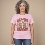 Mahjong Roundup T-Shirt in Blossom pink