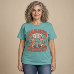 Mahjong Roundup T-Shirt in Seafoam green