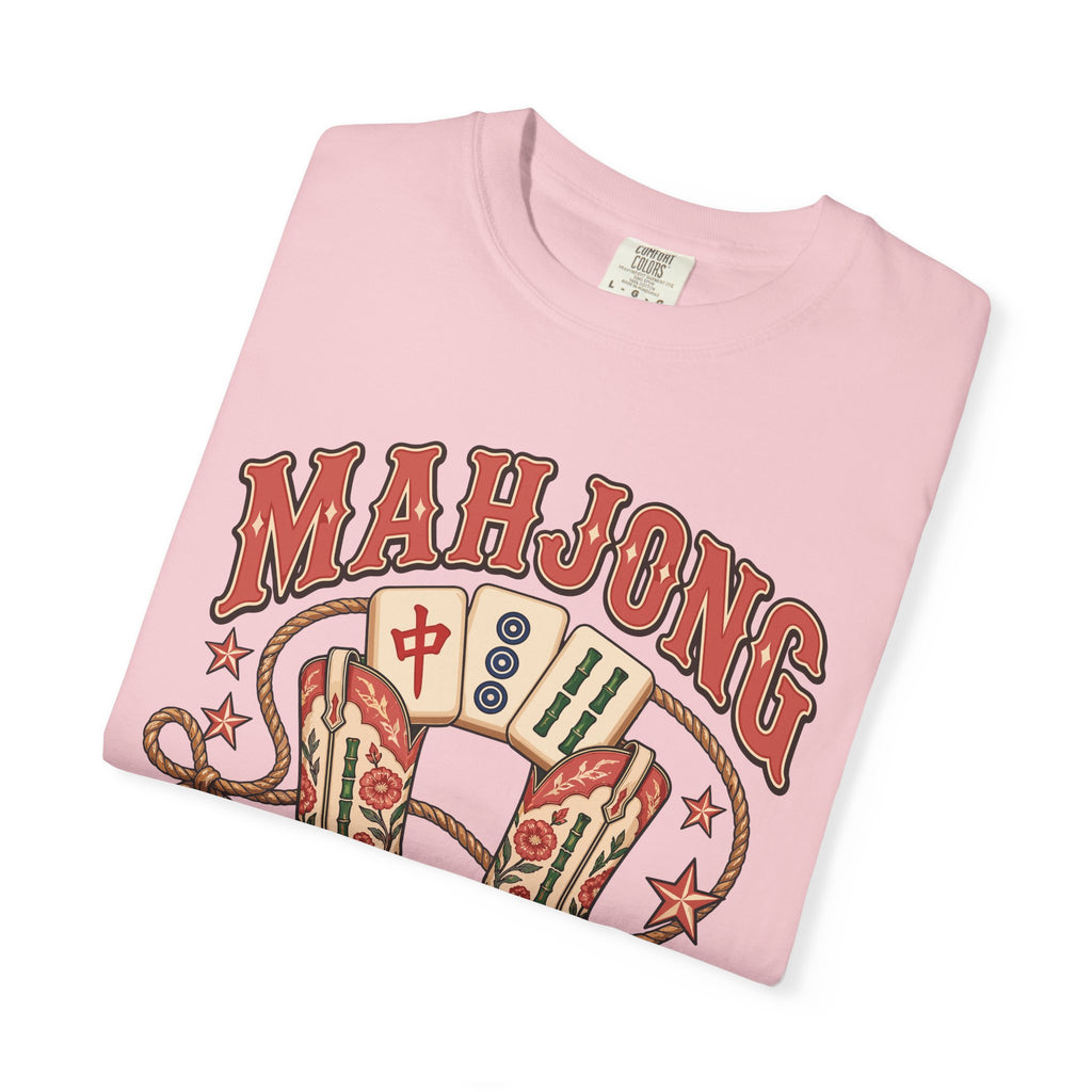 Mahjong Roundup T-Shirt, garment-dyed cotton T-shirt