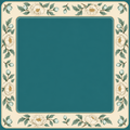 TEAL FLOURISH