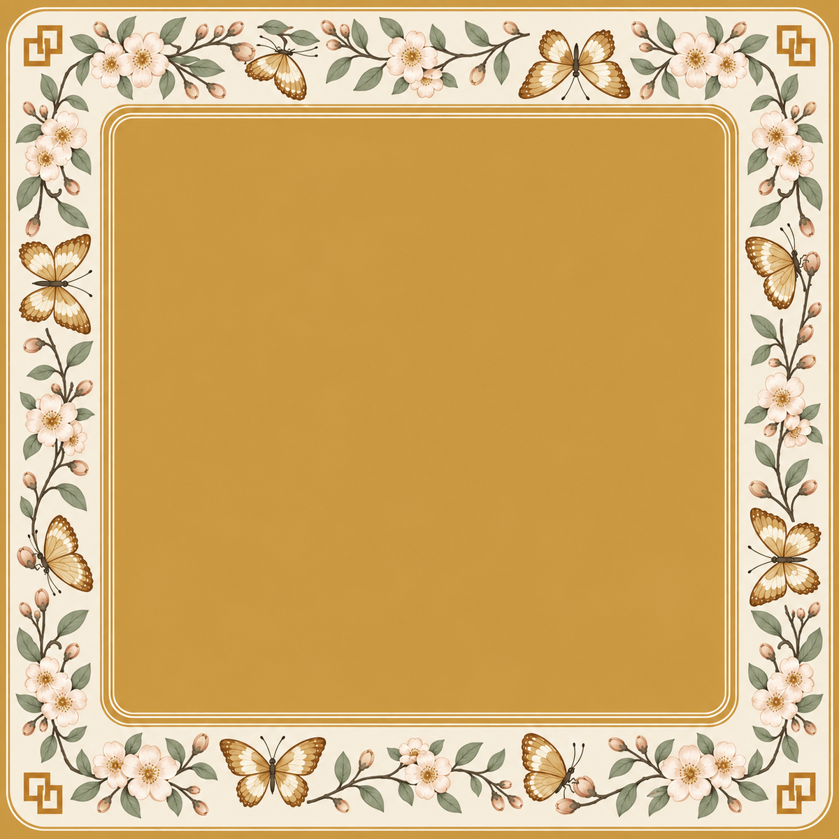 AMBER FLUTTER - Mahj Mat Studio