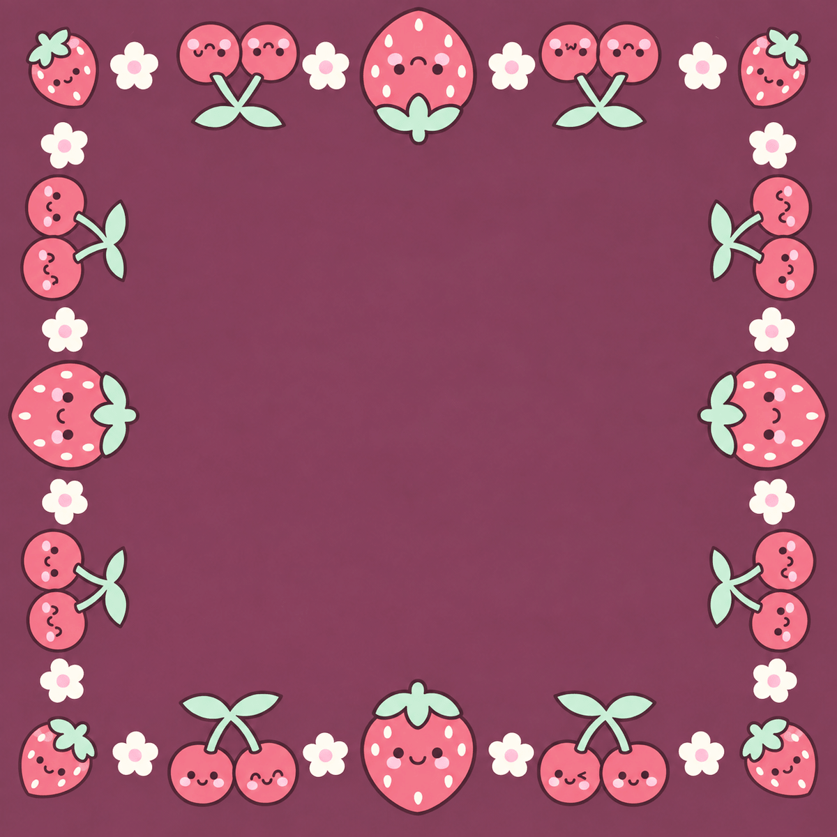BERRY CUTE - Mahj Mat Studio