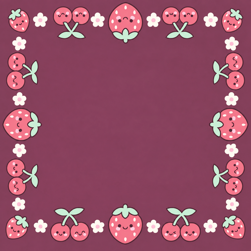BERRY CUTE - Mahj Mat Studio