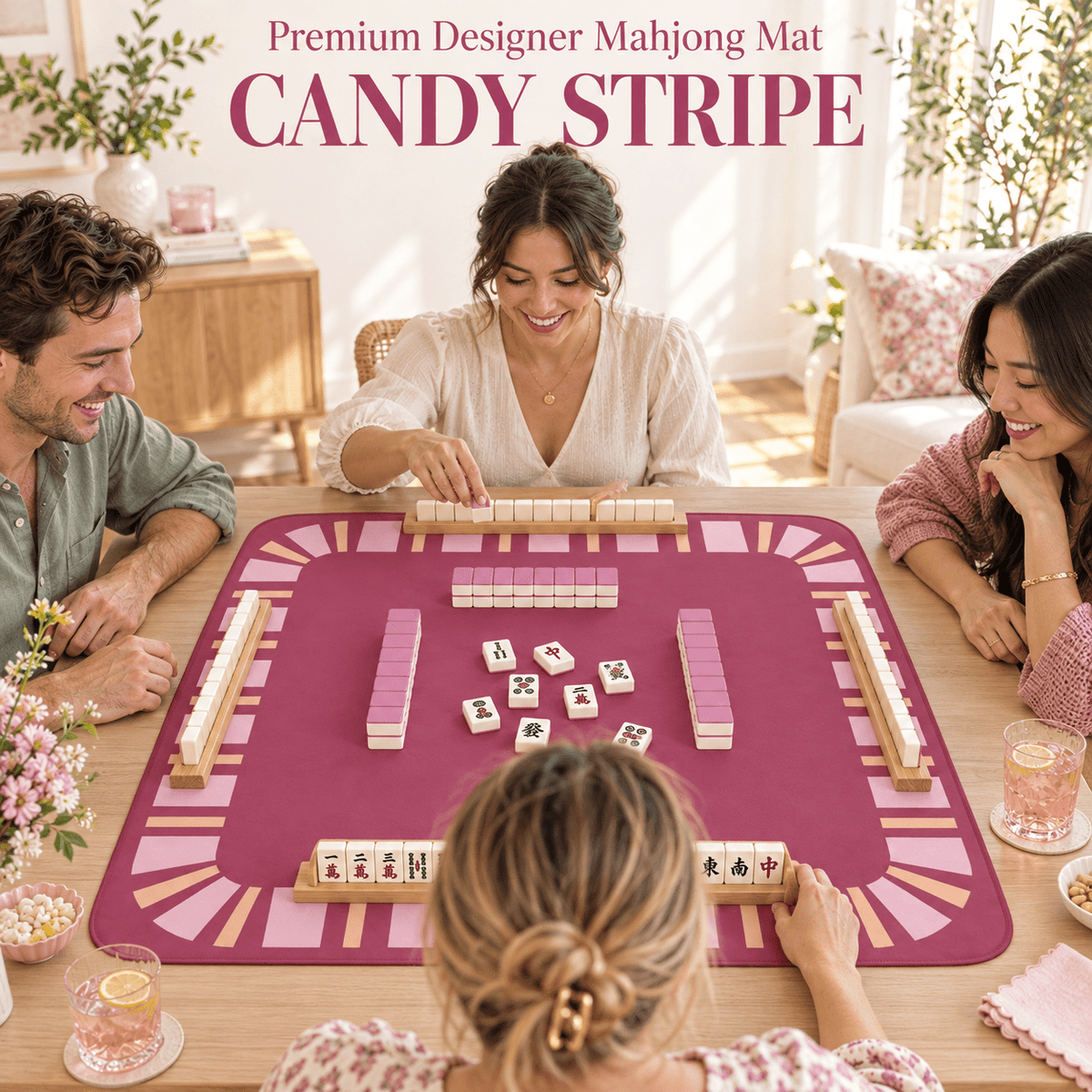 CANDY STRIPE - Mahj Mat Studio
