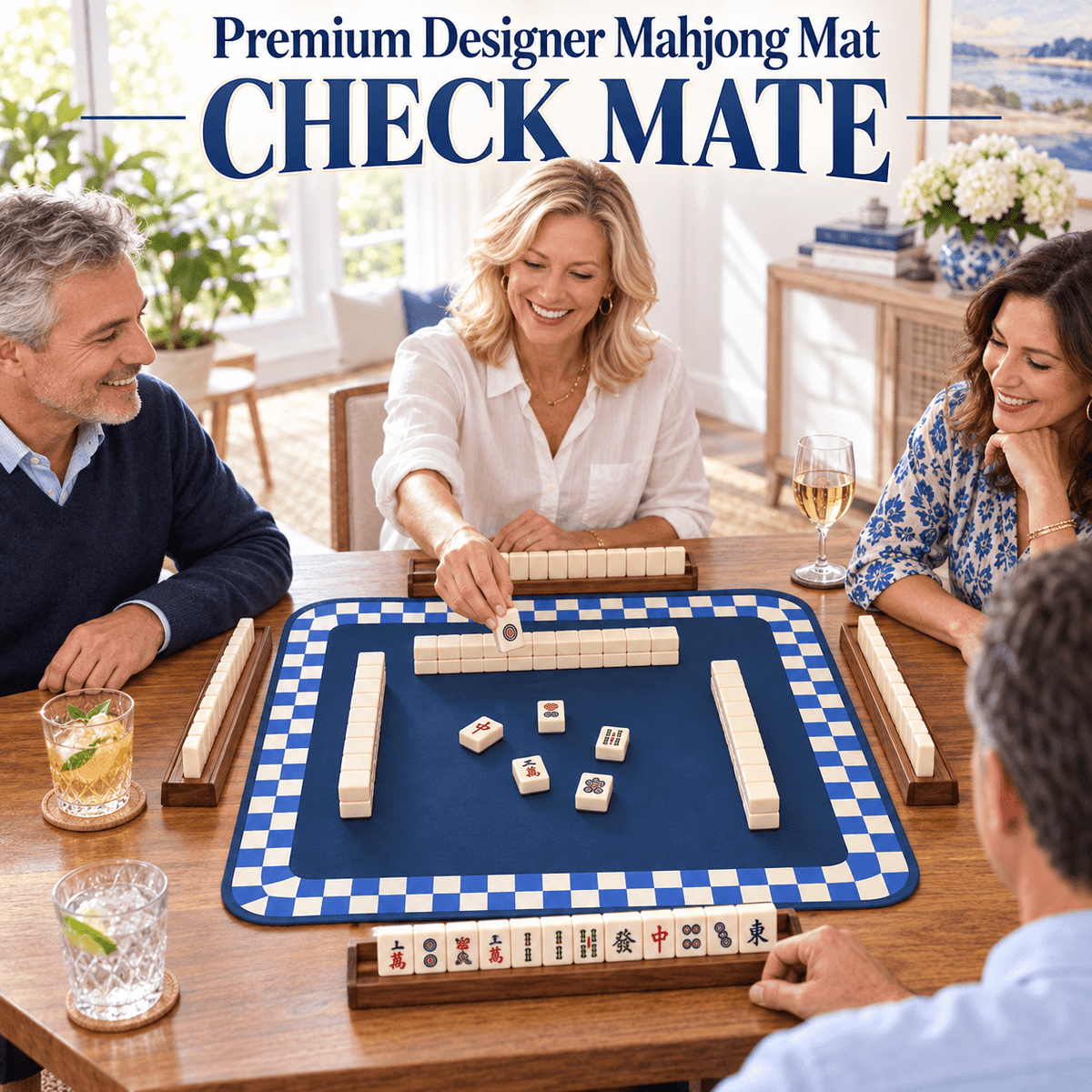 CHECK MATE - Mahj Mat Studio