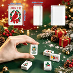 Christmas Cardinal American Mahjong Tile Set - Mahj Mat Studio