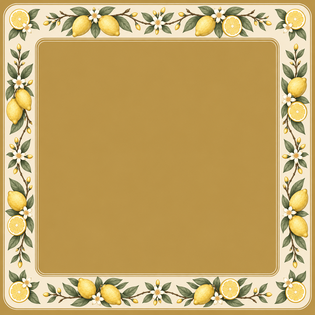 CITRON & CREAM - Mahj Mat Studio