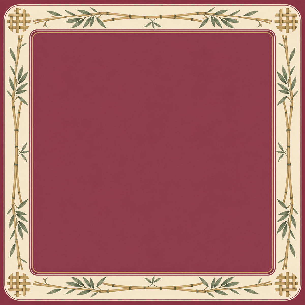 CRIMSON CANOPY - Mahj Mat Studio