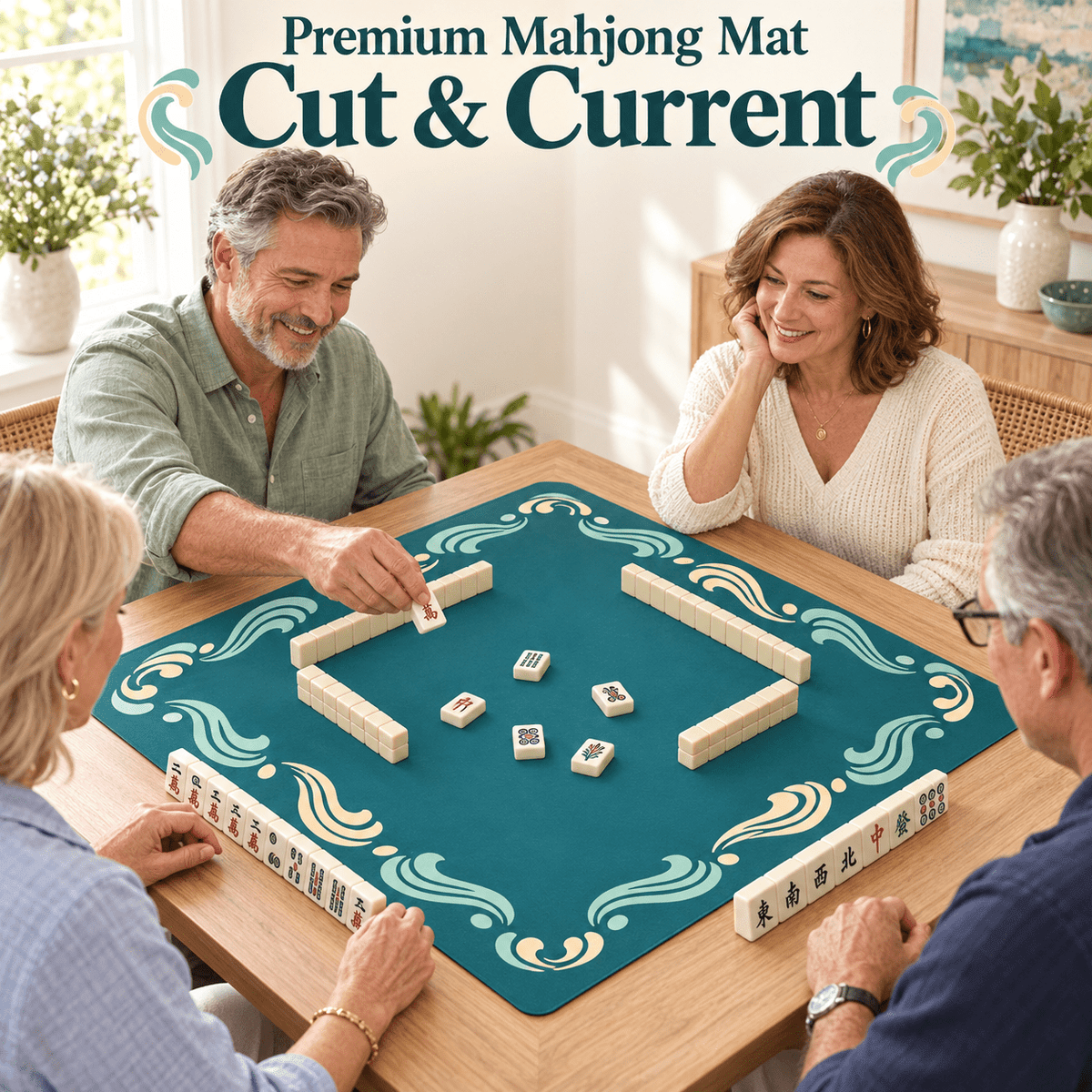 CUT & CURRENT - Mahj Mat Studio