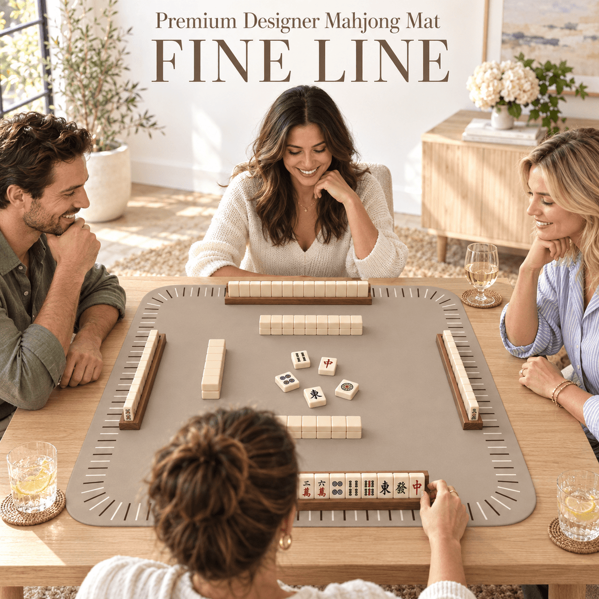 FINE LINE - Mahj Mat Studio