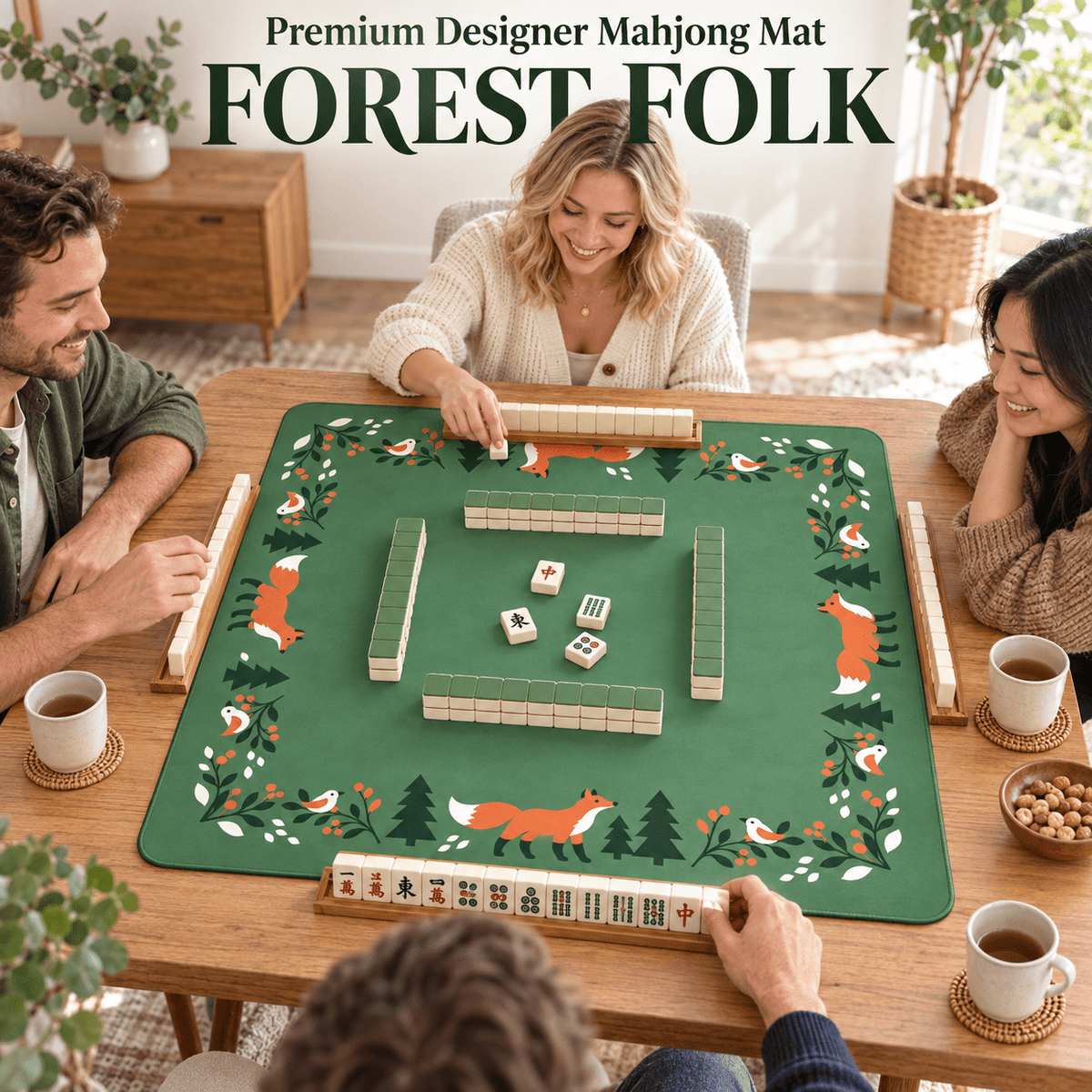 FOREST FOLK - Mahj Mat Studio