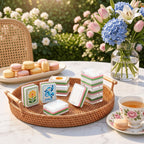 Modern Folk American Mahjong Tile Set - Mahj Mat Studio