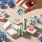 Modern Folk American Mahjong Tile Set - Mahj Mat Studio
