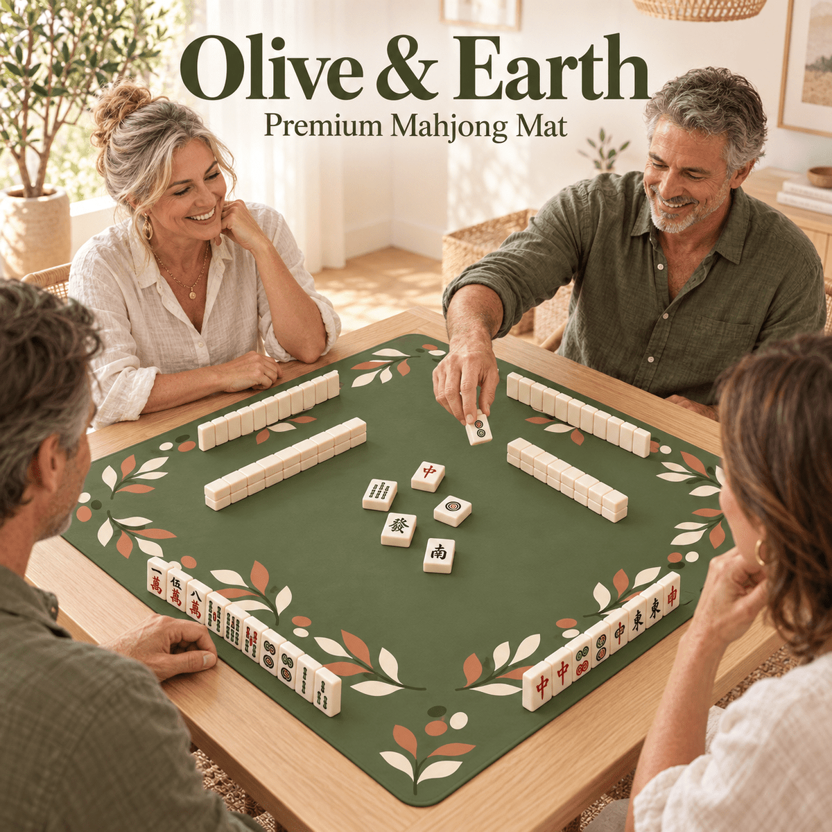 OLIVE & EARTH - Mahj Mat Studio