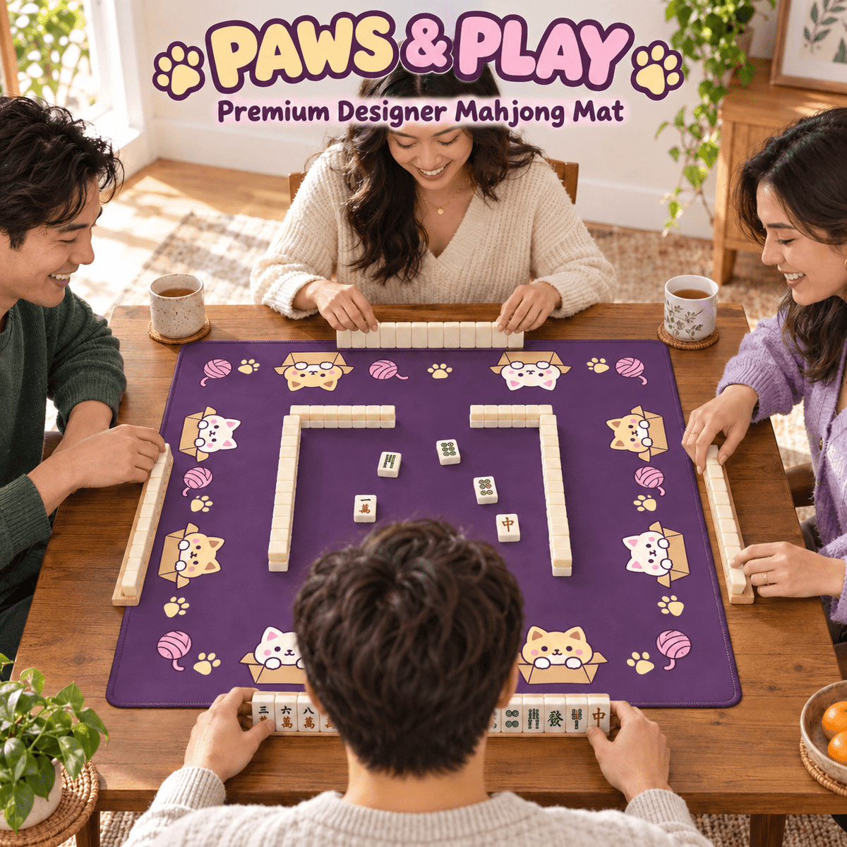 PAWS & PLAY - Mahj Mat Studio