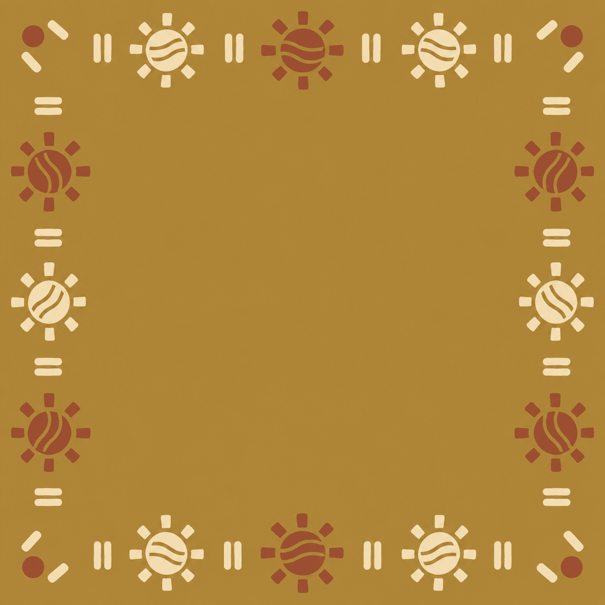 SUN PRESS - Mahj Mat Studio