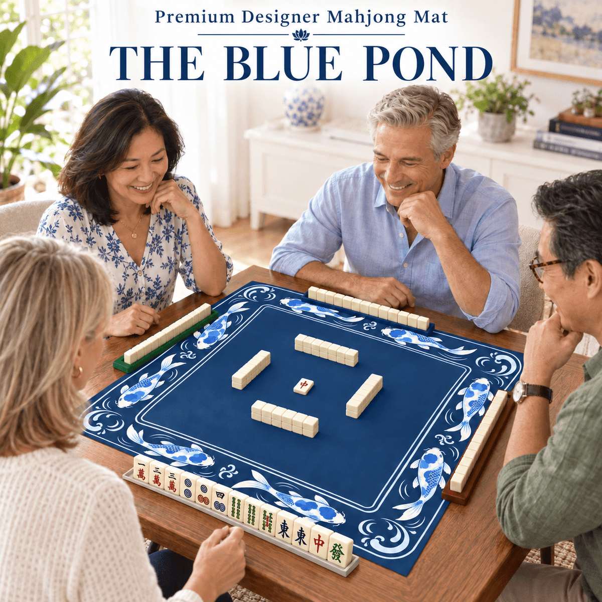 THE BLUE POND - Mahj Mat Studio