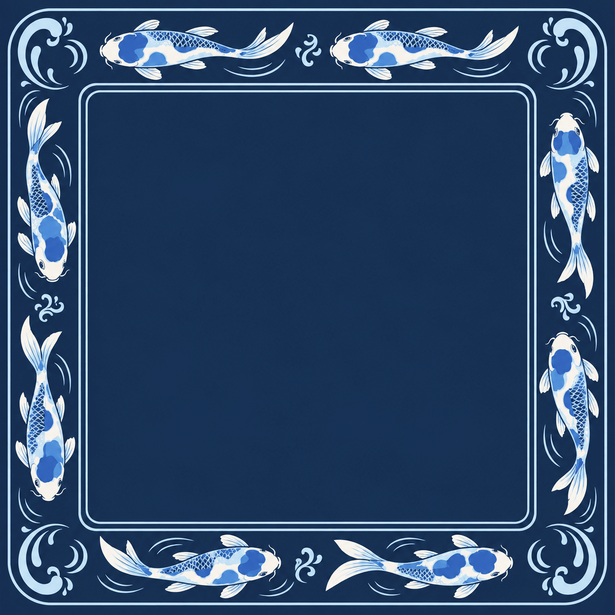 THE BLUE POND - Mahj Mat Studio