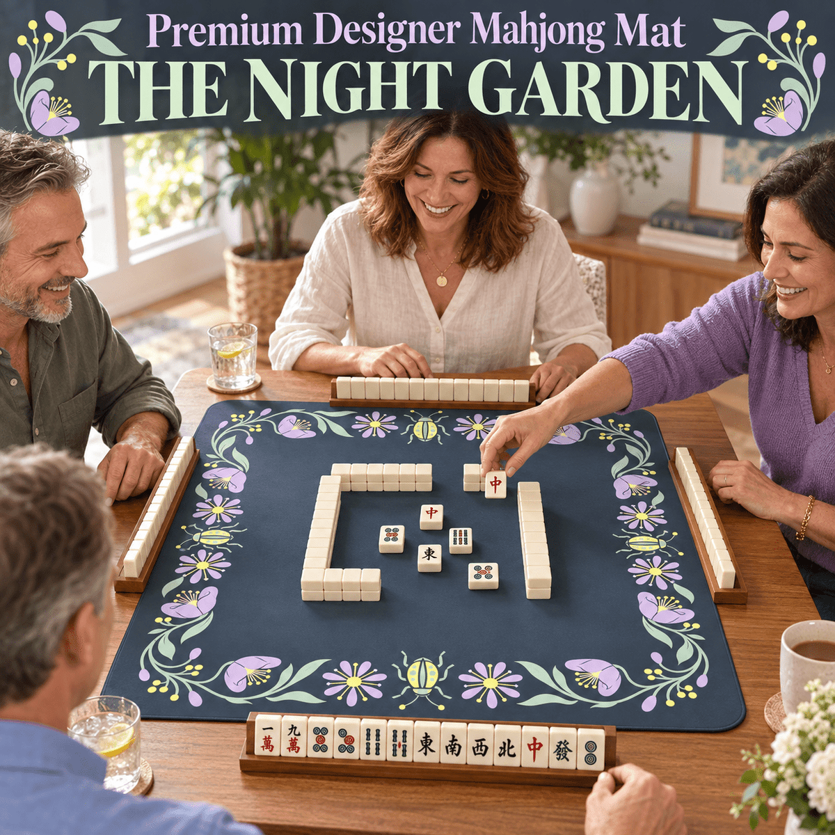 THE NIGHT GARDEN - Mahj Mat Studio