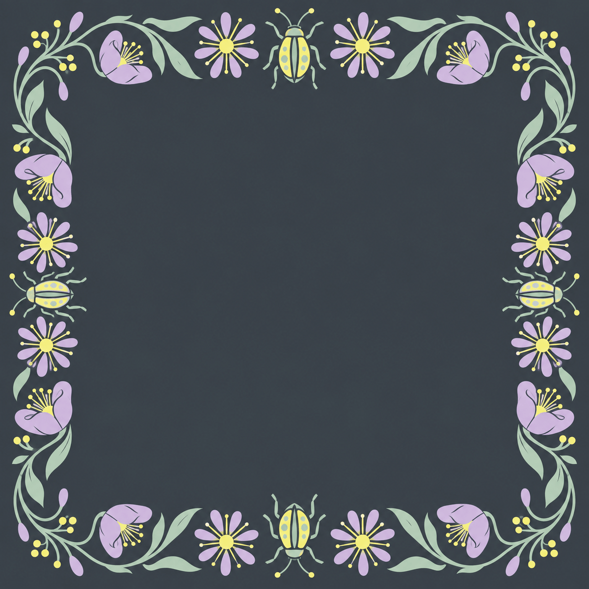 THE NIGHT GARDEN - Mahj Mat Studio