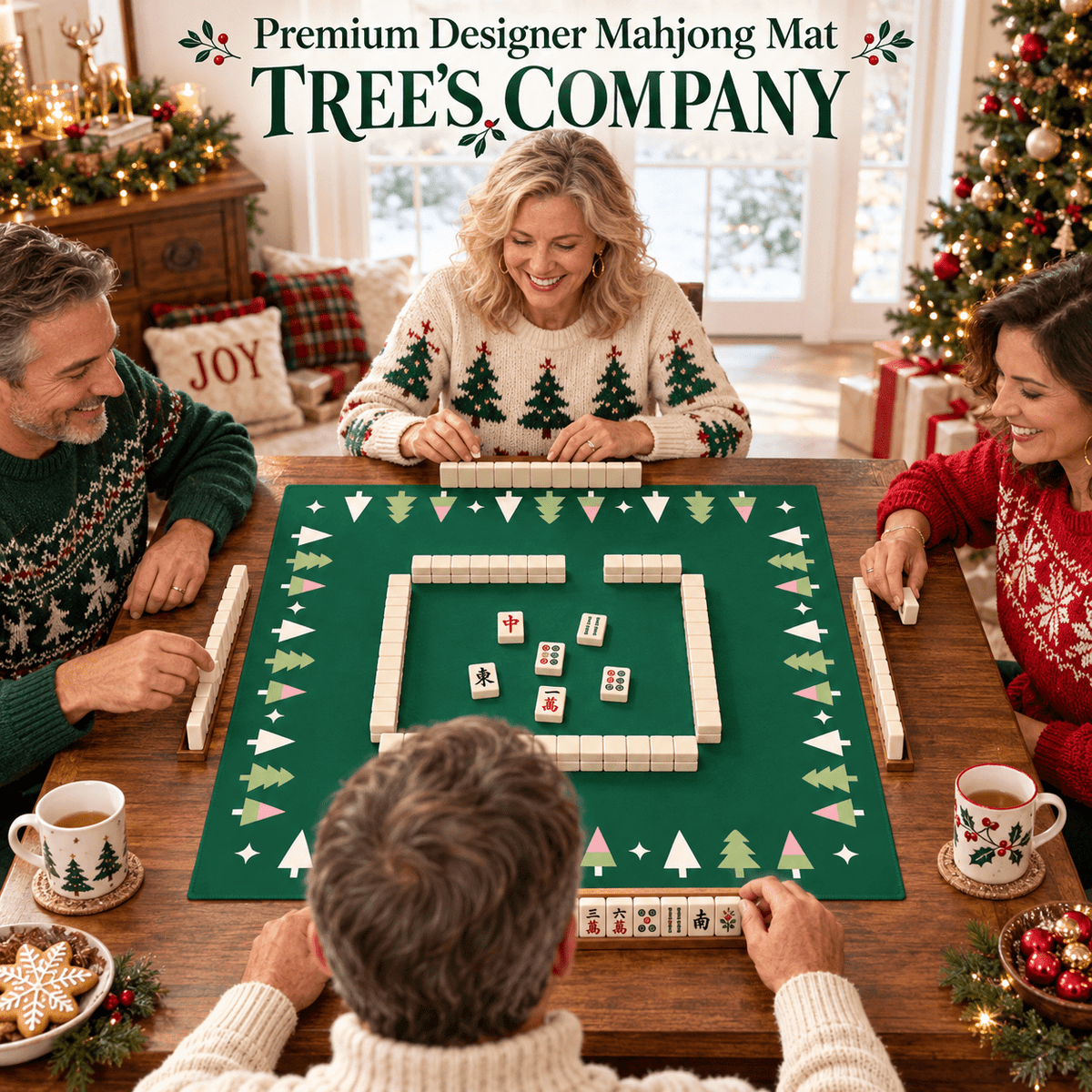 TREE’S COMPANY - Mahj Mat Studio