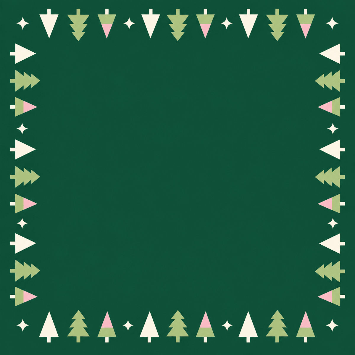 TREE’S COMPANY - Mahj Mat Studio
