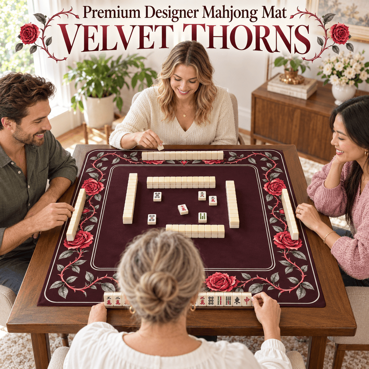 VELVET THORNS - Mahj Mat Studio