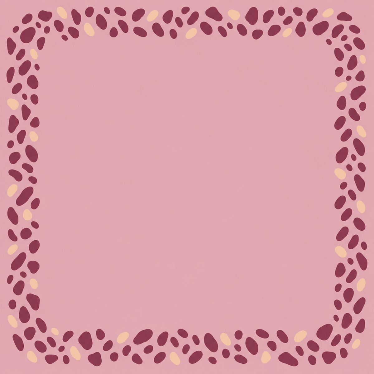 WILD BLUSH - Mahj Mat Studio