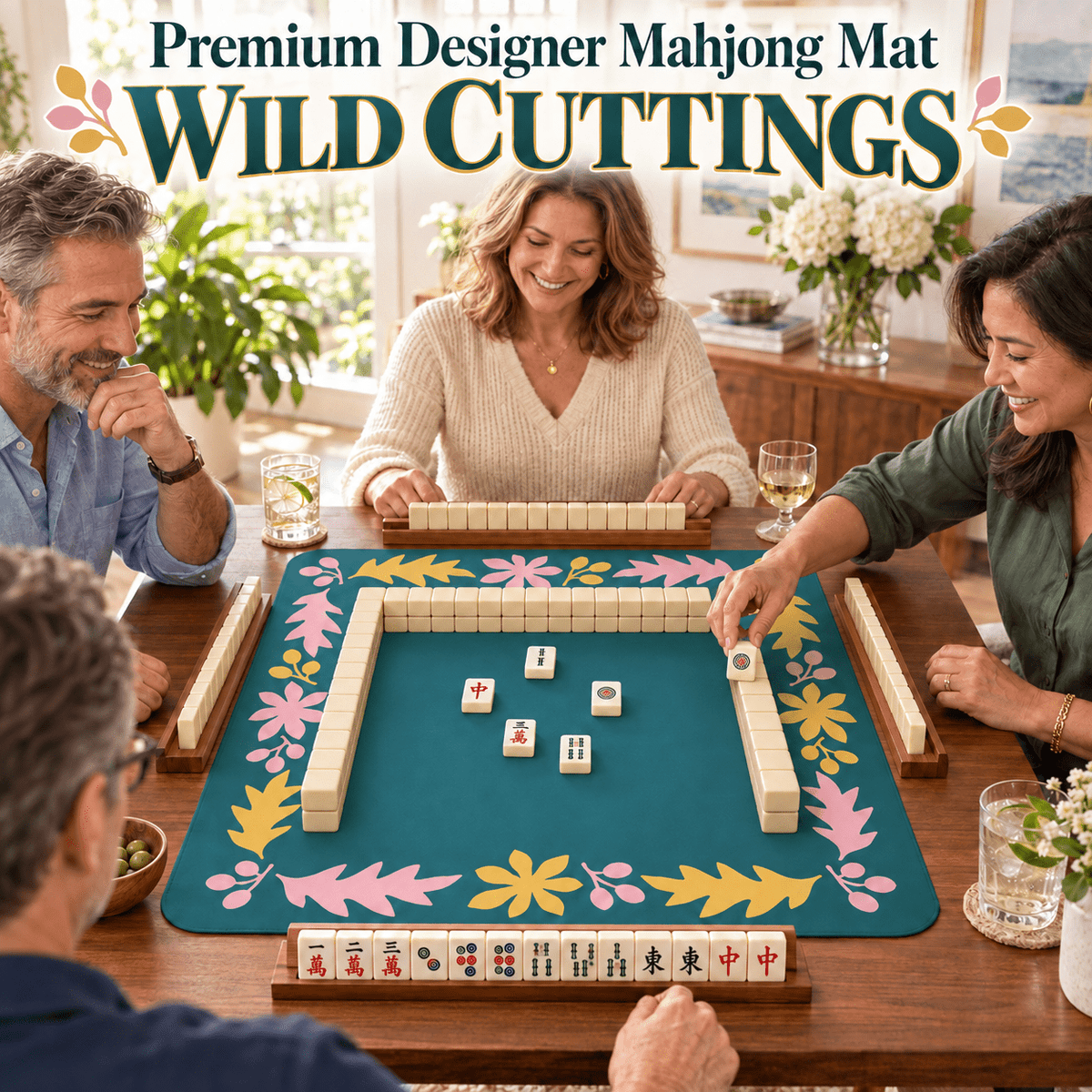 WILD CUTTINGS - Mahj Mat Studio